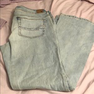 Brand new American eagle kick boot jean